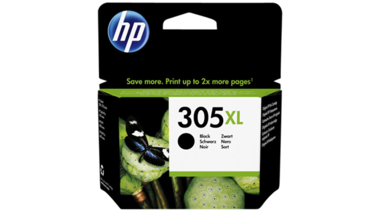 Inktcartridge HP 3YM62AE 305XL zwart
