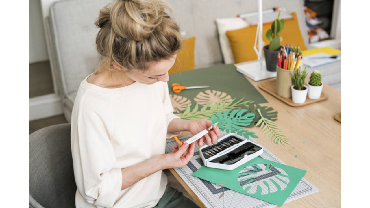 Snijmes Fiskars Premium Precision 12-delig
