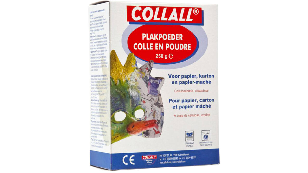 Lijm Collall plakpoeder 250gr