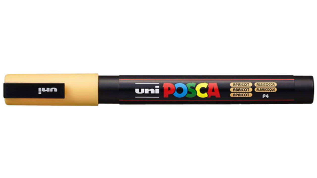 Verfstift Posca PC3M fijn abrikoos