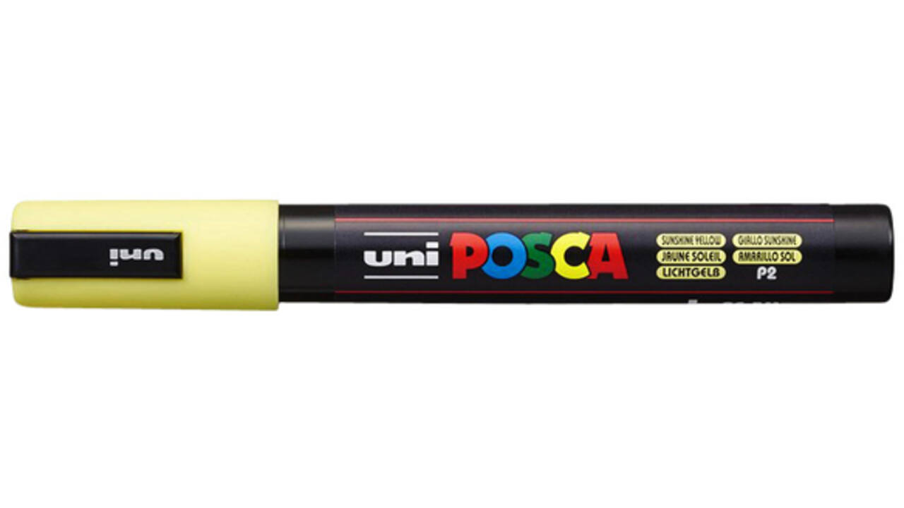 Paintmarker Uni POSCA PC5M medium zonnegl