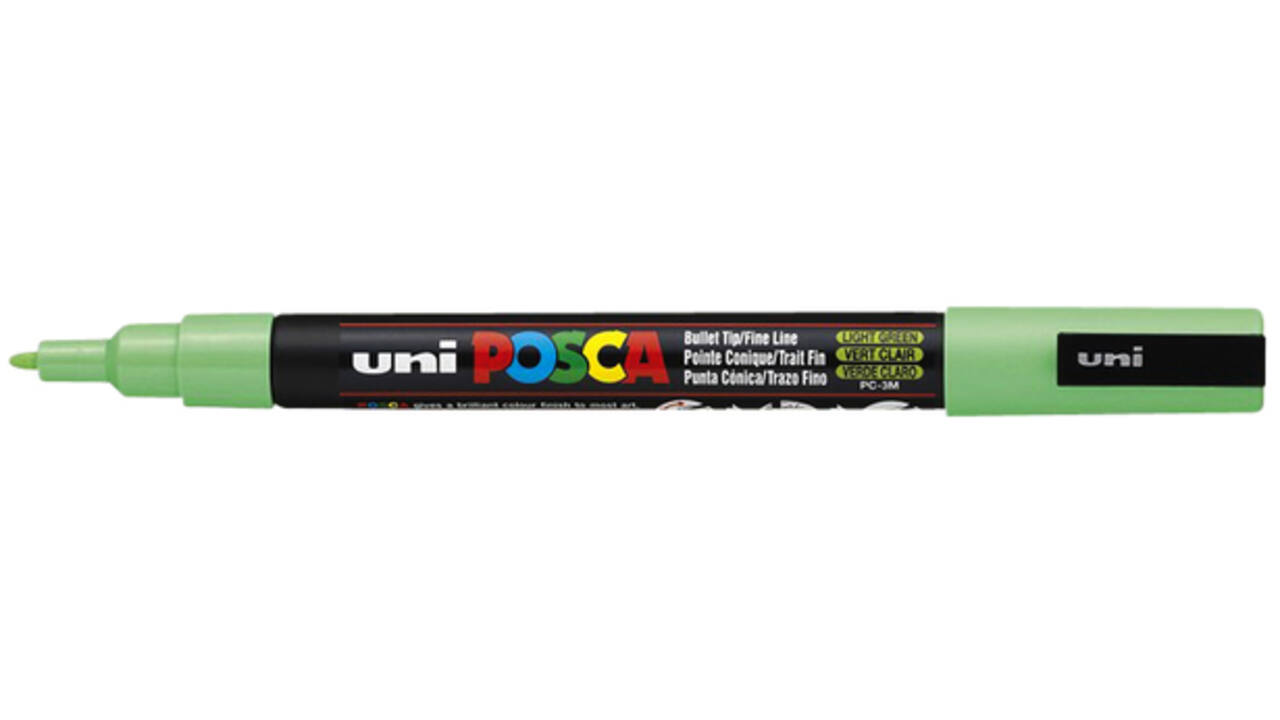 Verfstift Posca PC3M fijn lichtgroen