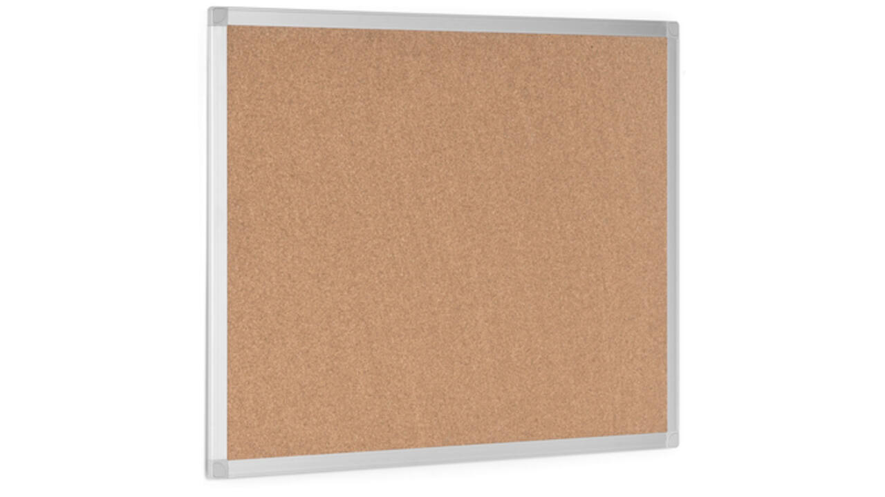 Prikbord Quantore 60x45cm kurk