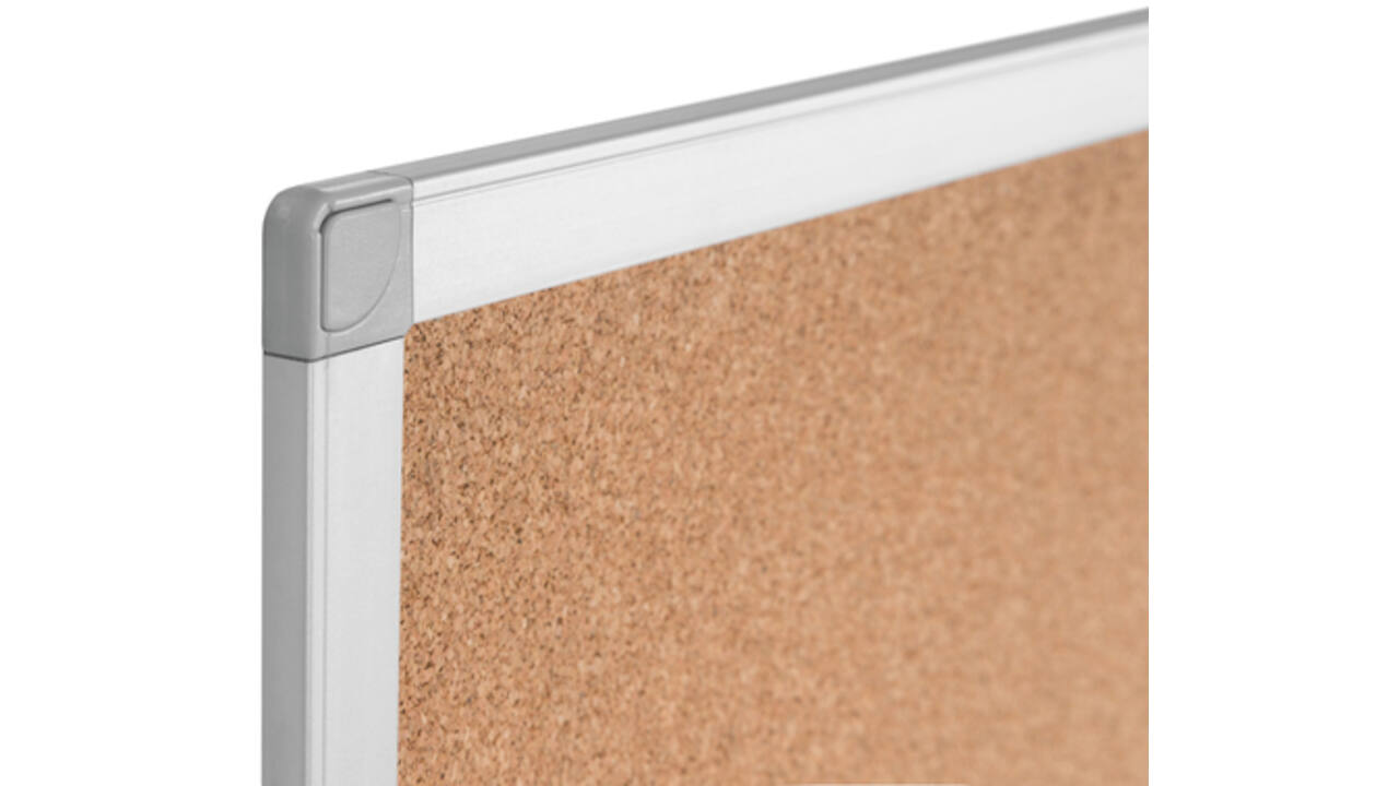 Prikbord Quantore 60x45cm kurk