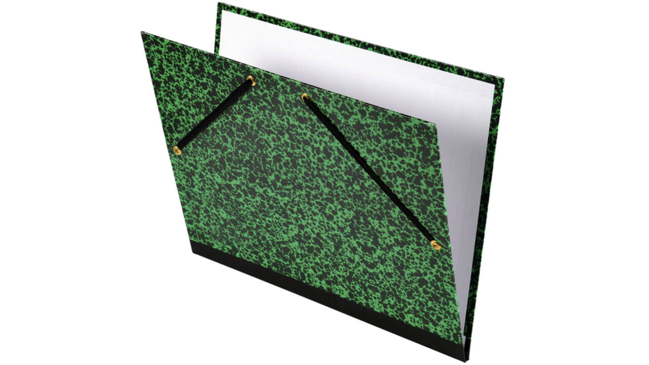 Tekenmap Canson Studio 37x52cm 2-elastiek groen