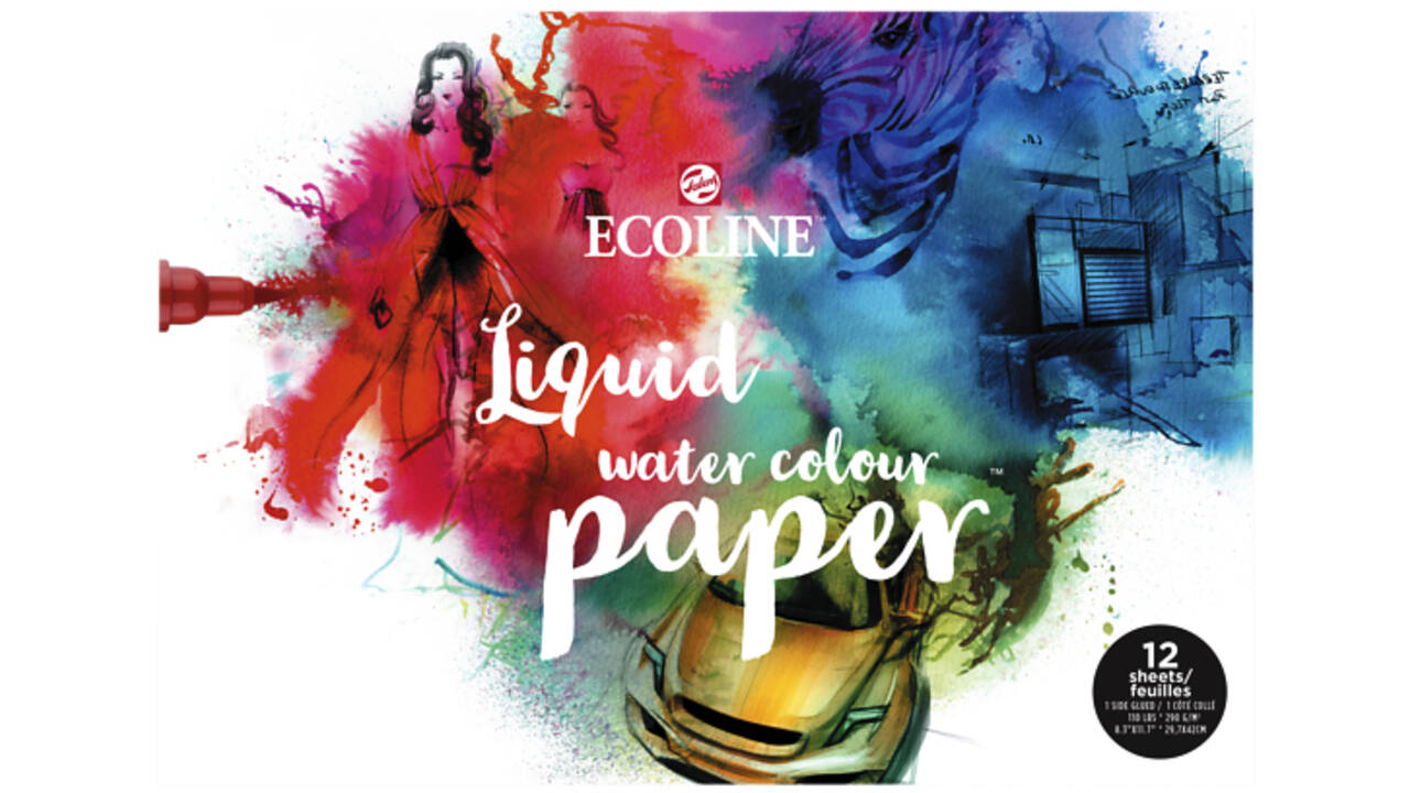 Tekenpapier Talens Ecoline A3 wit