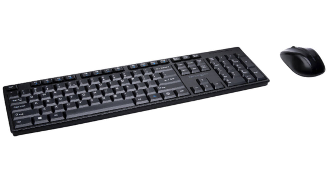 Desktopset Kensington Pro Fit draadloos slank