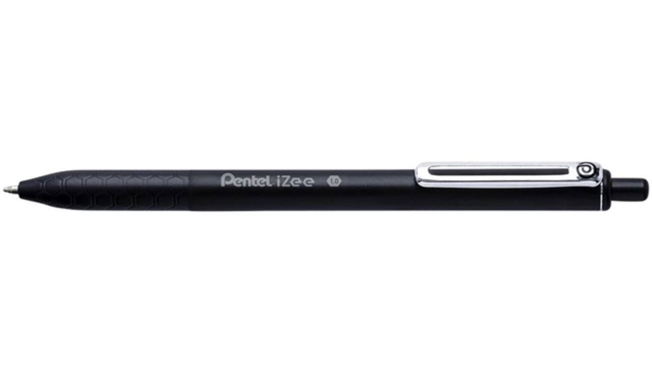Balpen Pentel BX470 iZee medium zwart