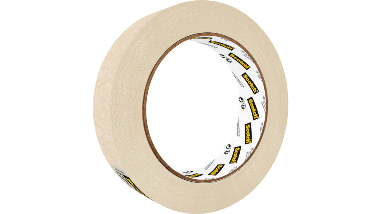 Afplaktape Scotch Basic 24mmx50m beige