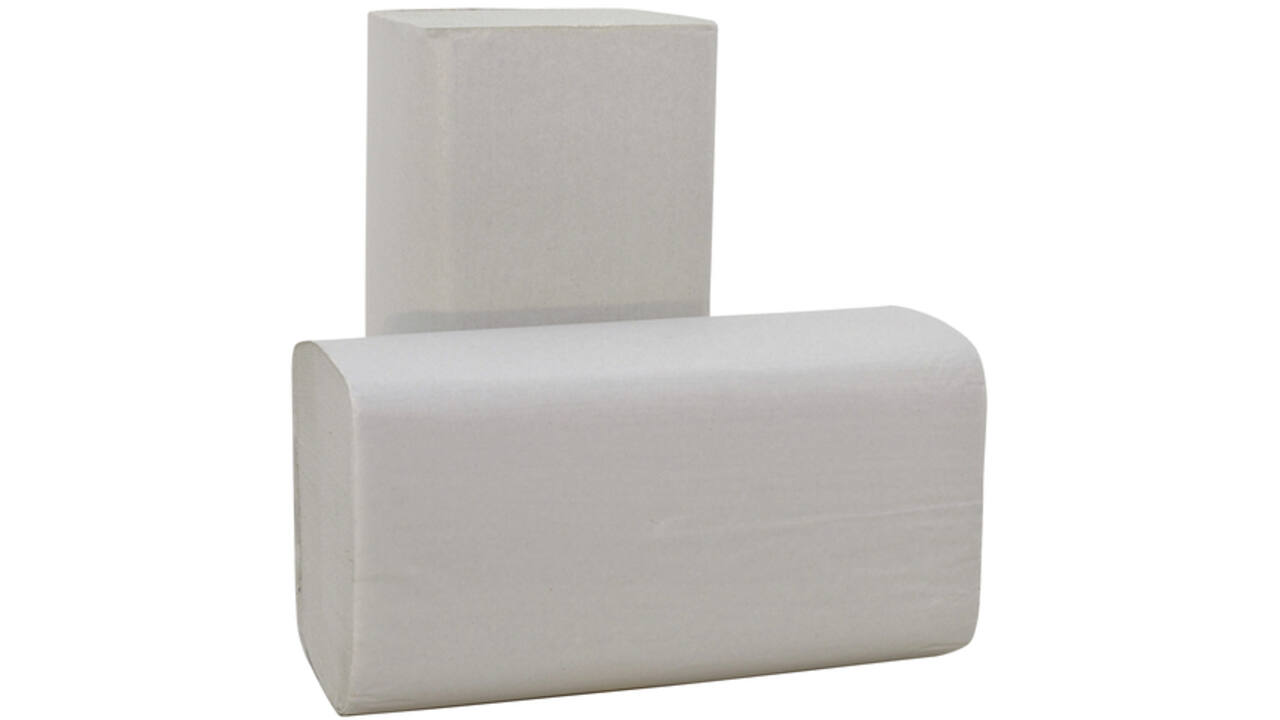 Handdoek Z-vouw 2l 230x240mm 20x190st wit