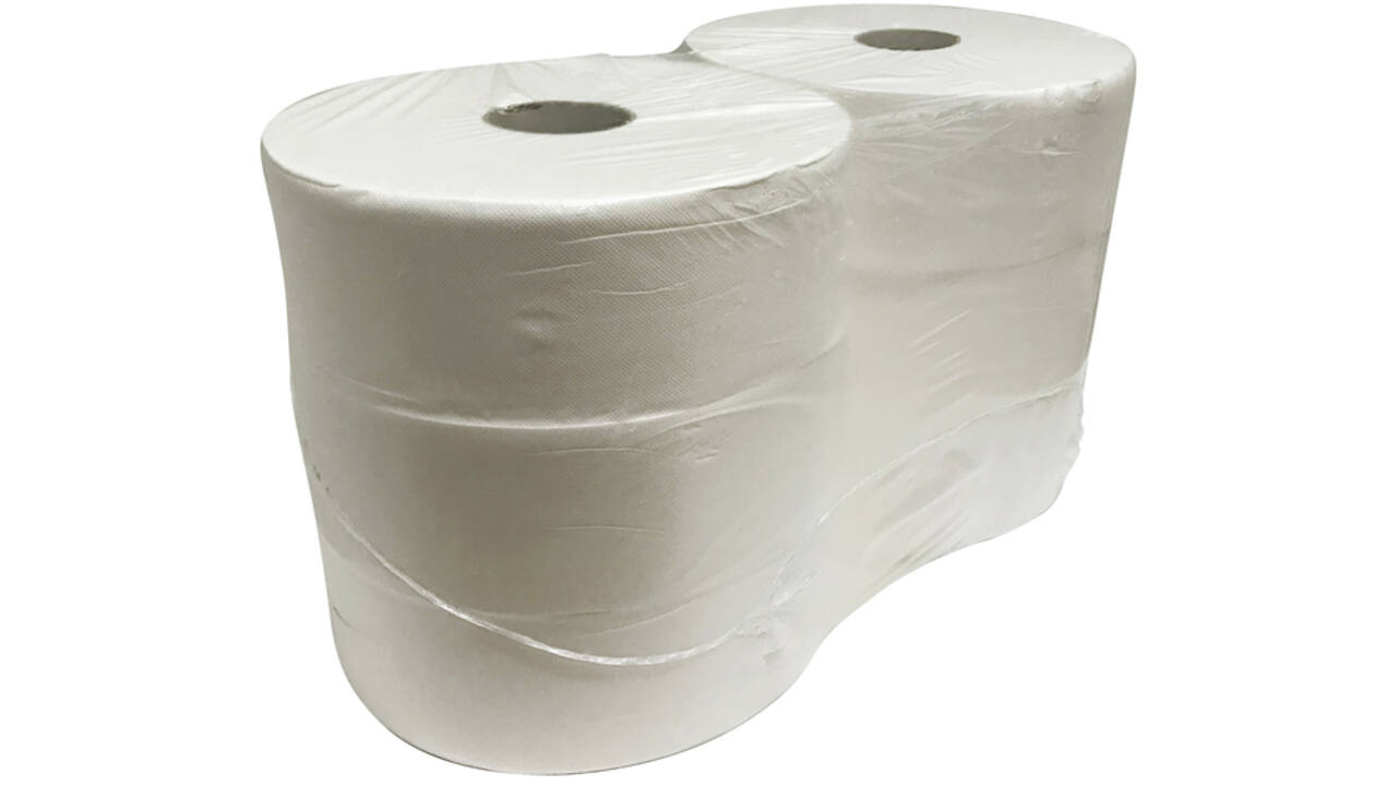 Toiletpapier Euro Products P4 maxi jumbo 2l 380m wit 240038