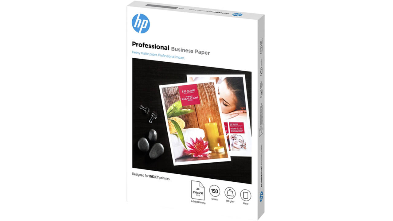 Inkjetpapier HP 7MV79A A4 mat 180gr 150vel