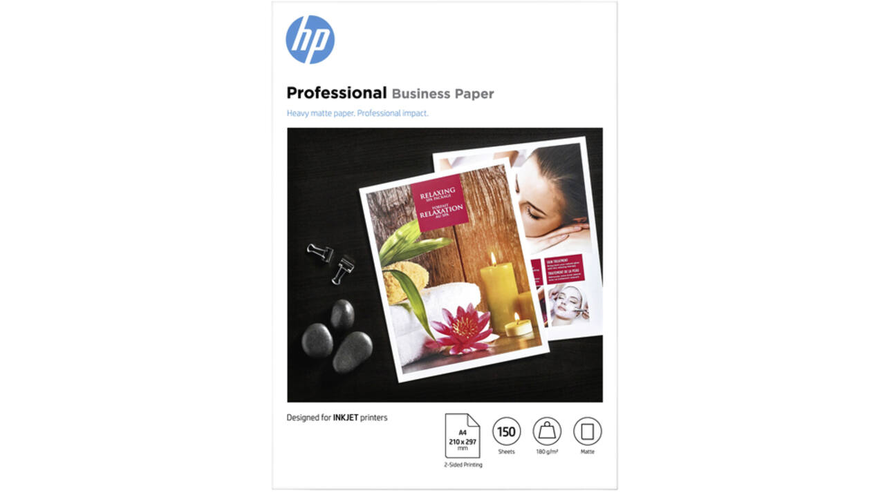 Inkjetpapier HP 7MV79A A4 mat 180gr 150vel
