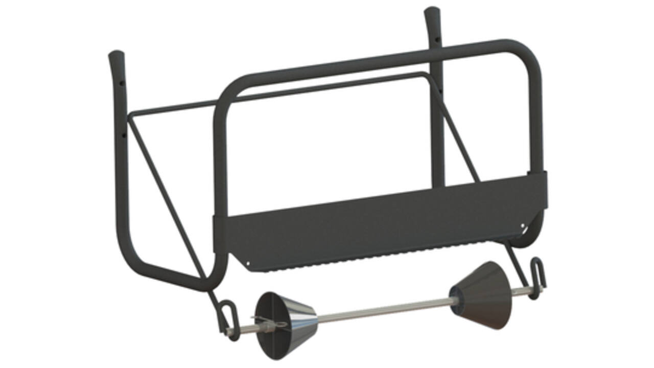 Poetspapierdispenser Euro Products M1 muurstandaard RVS 438304