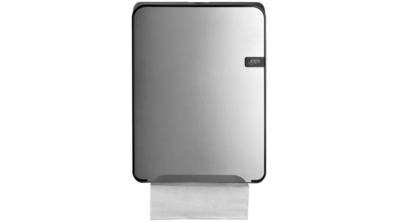 Handdoekdispenser QuartzLine Q8 zilver 441192