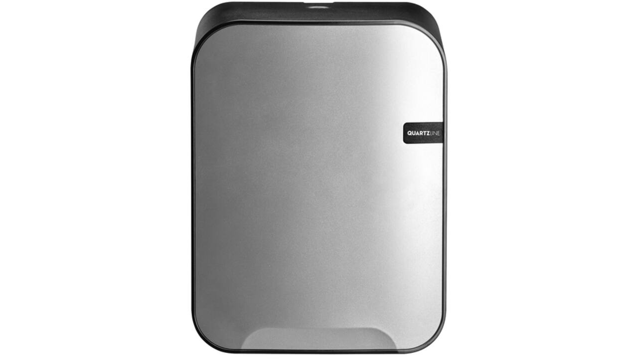 Poetspapierdispenser QuartzLine Q16 midi zilver 441194