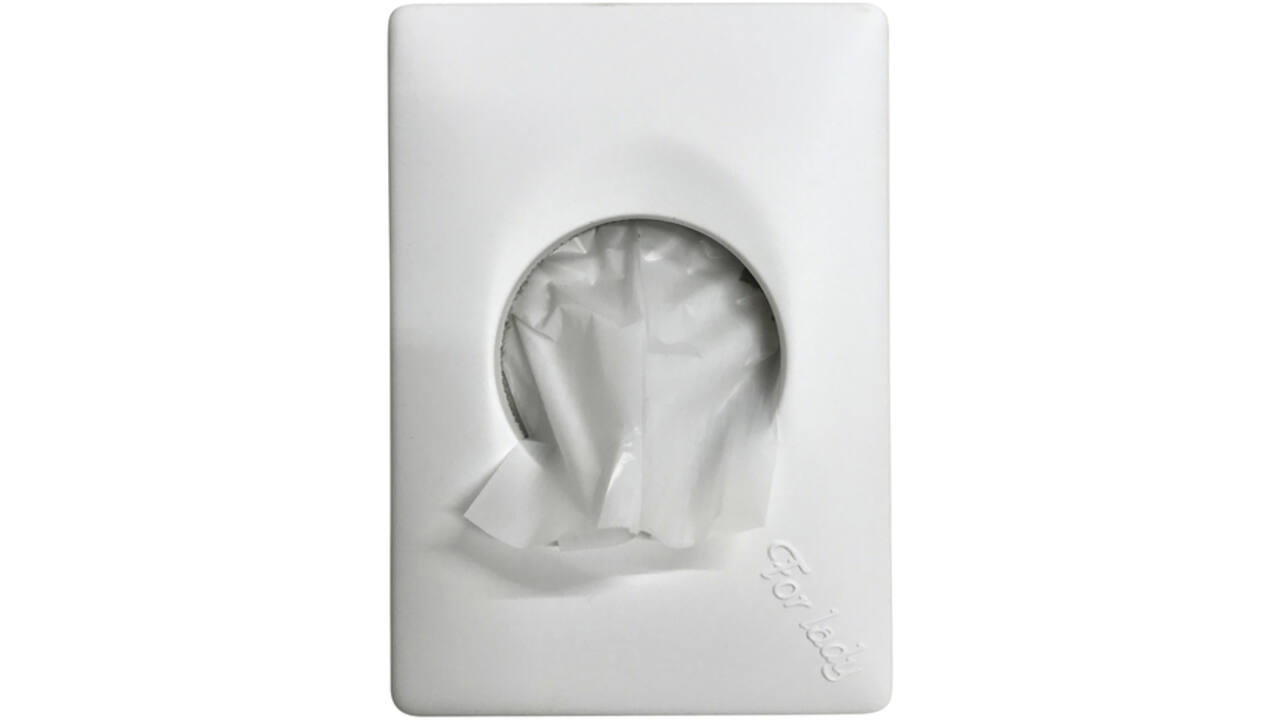 Damesverbandzakdispenser QuartzLine Q29 wit 441901