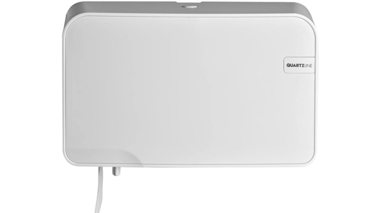 Toiletpapierdispenser QuartzLine Q2 duo wit 441002