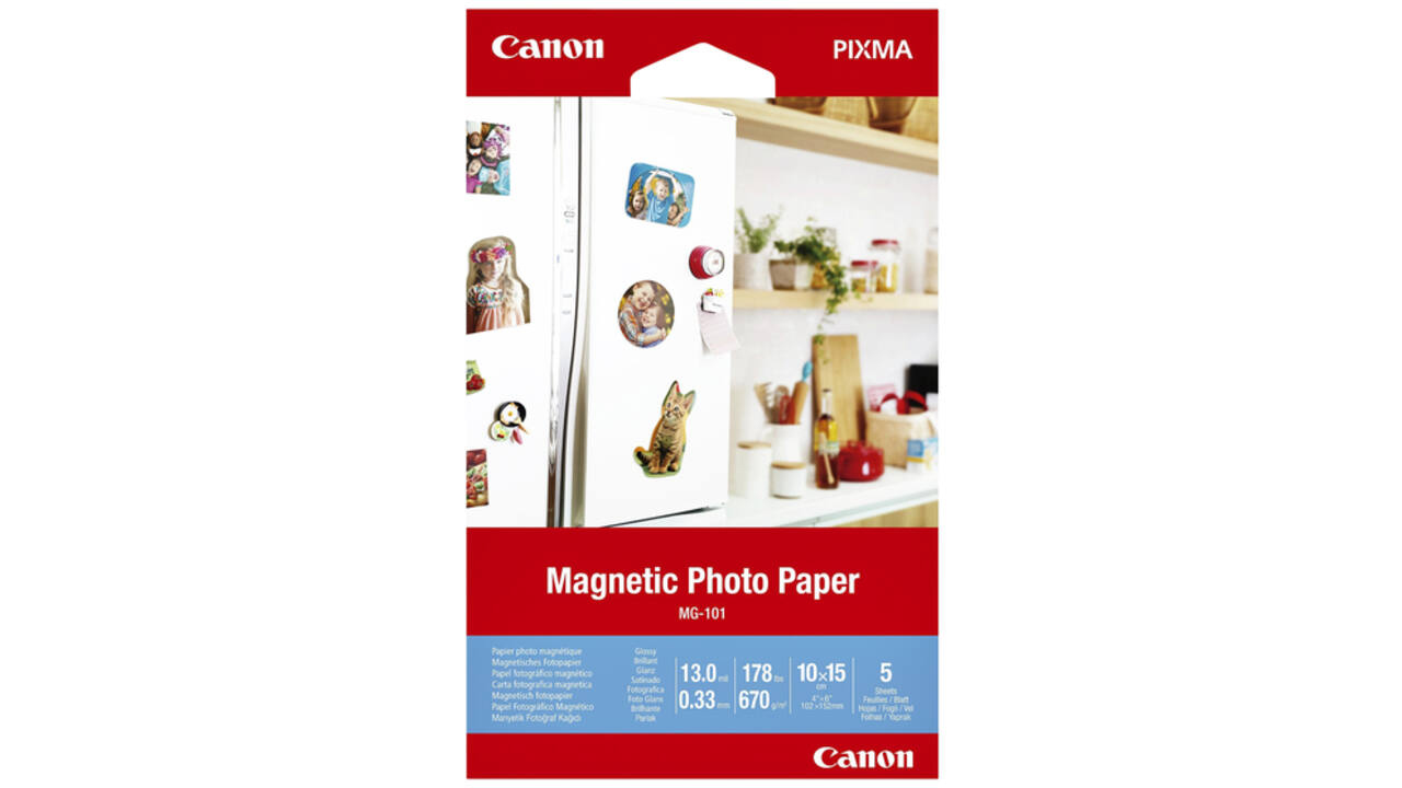 Fotopapier Canon MG-101 magnetisch 10x15cm 5vel