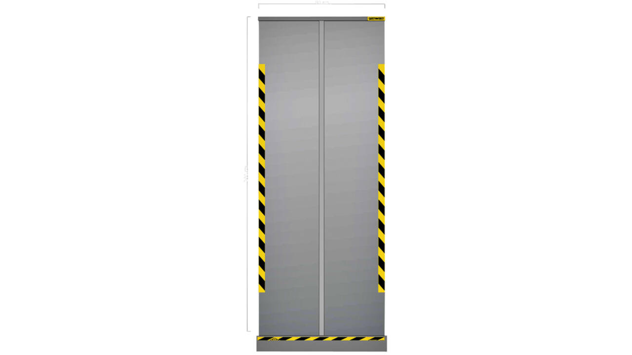 Hygiënescherm Djois oprolbaar 800mmx2m transparant
