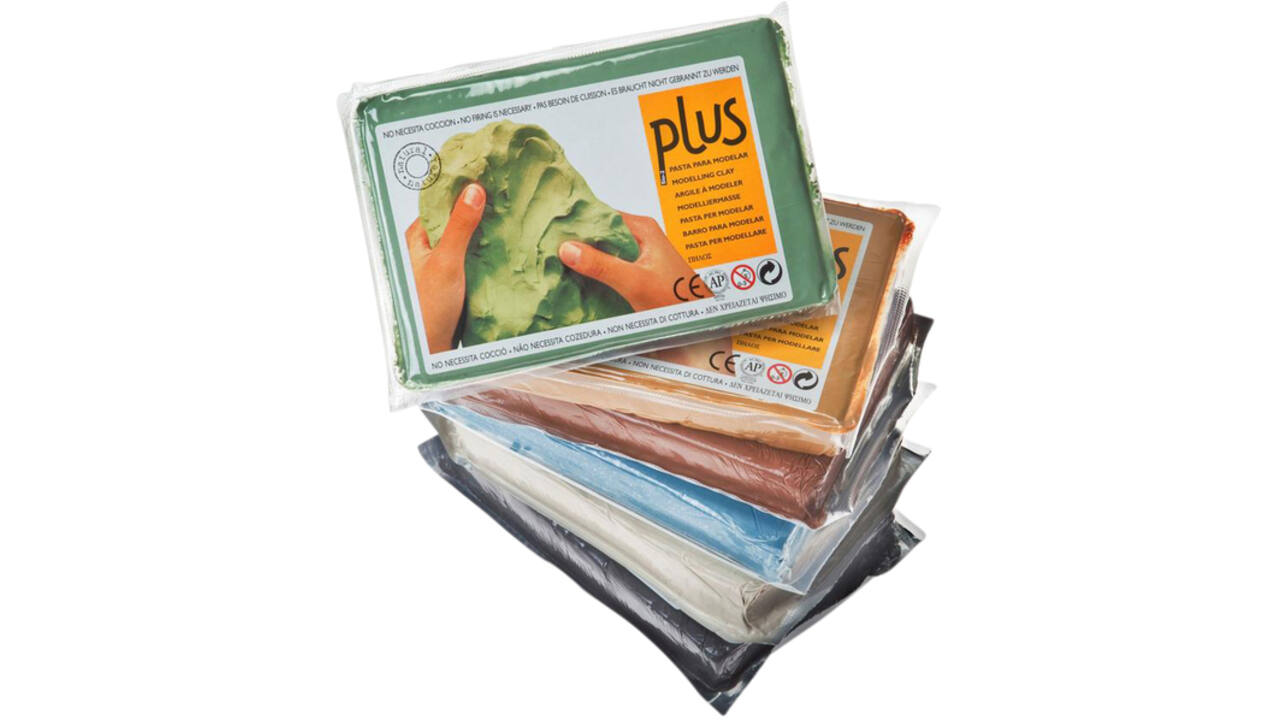 Klei Plus 1kg zwart