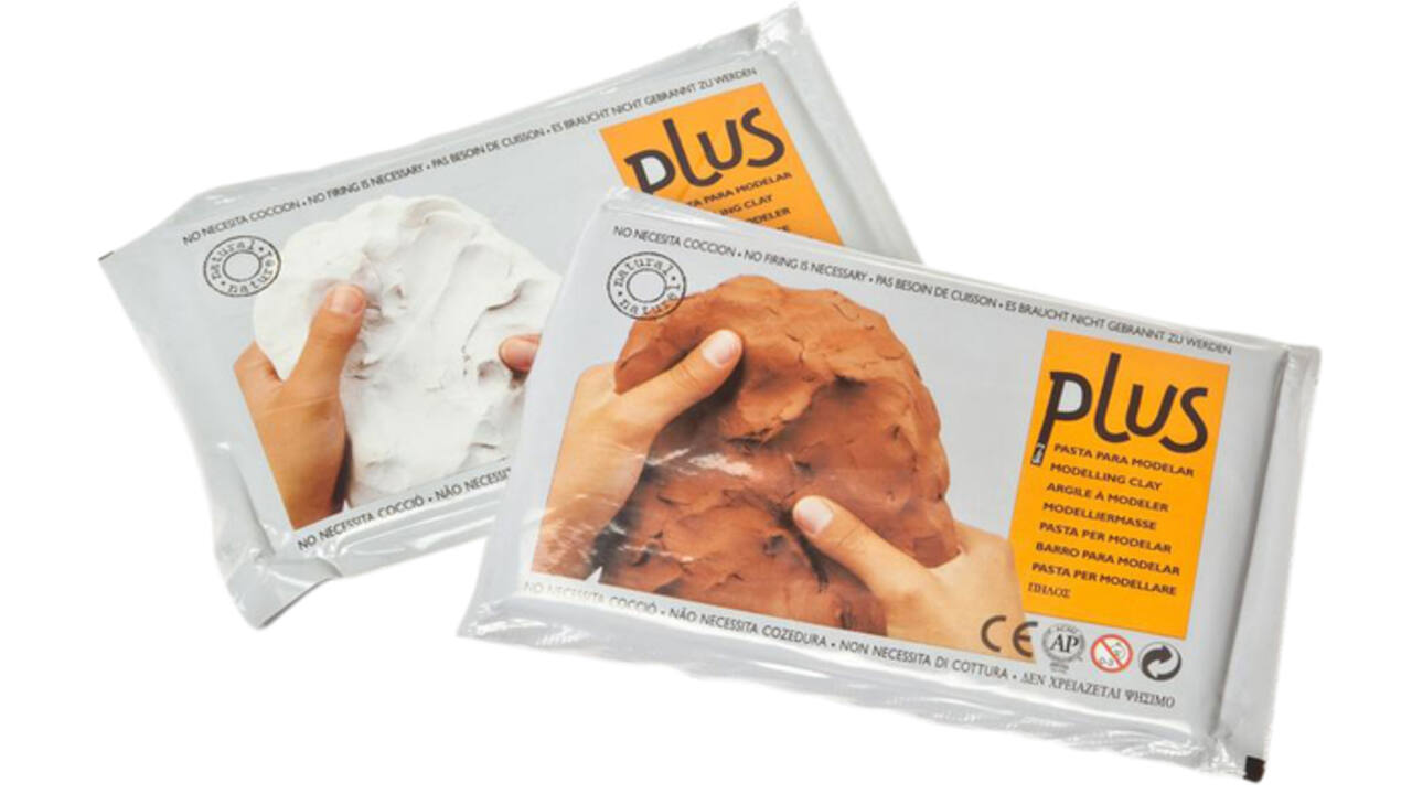Klei Plus 500gr wit