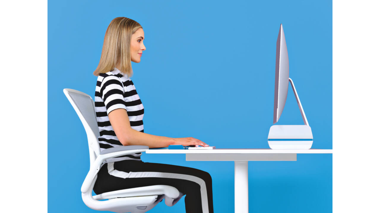 Monitorstandaard Leitz WOW Ergo verstelbaar blauw