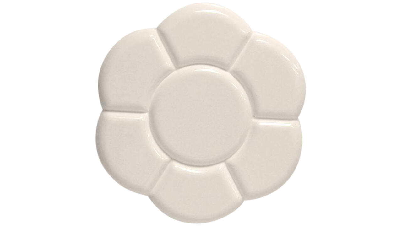 Palet Conda rozetvorm plastic 17 cm