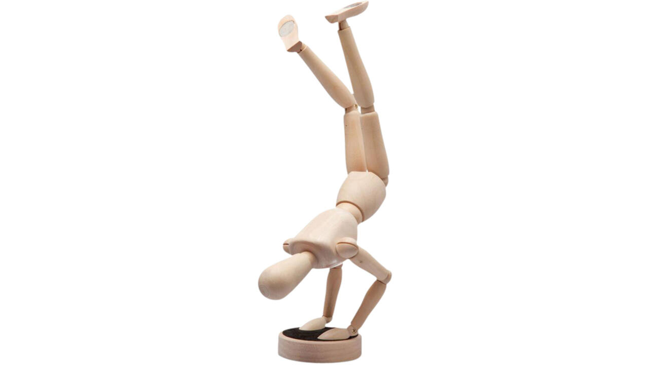 Ledenpop Conda man 30 cm magnetisch