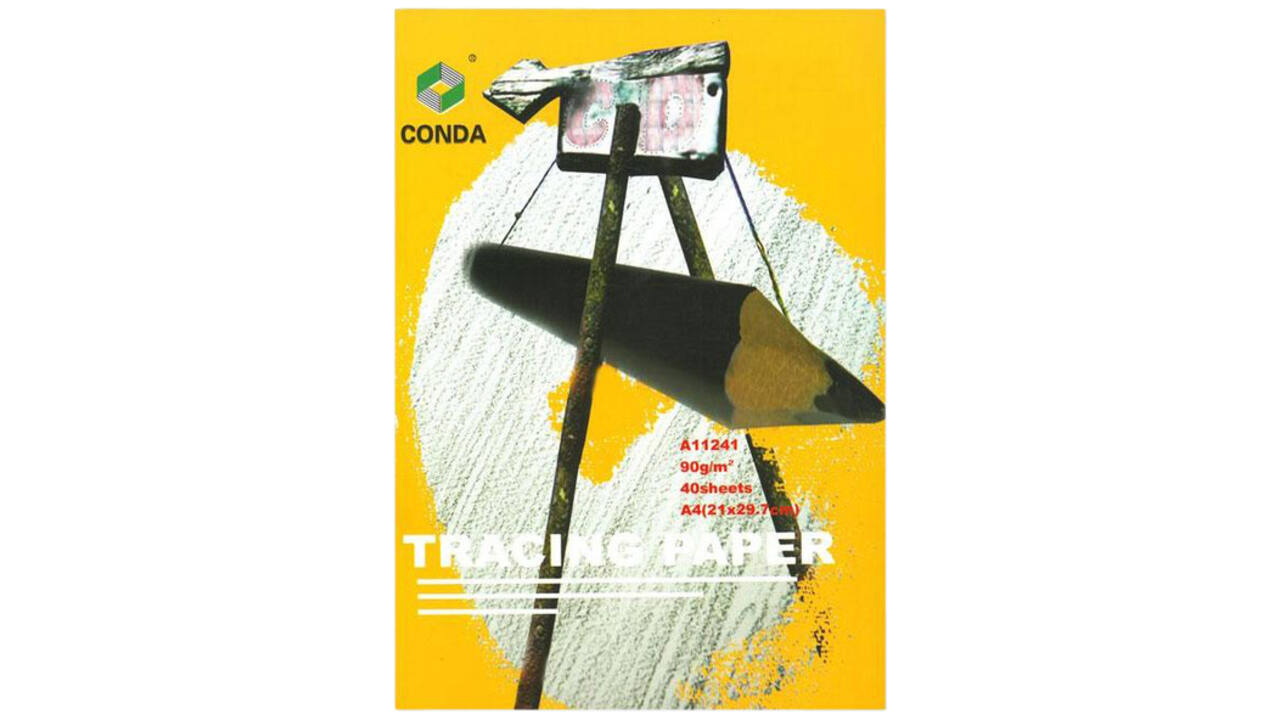 Overtrekpapier Conda A4 90 gr transparant