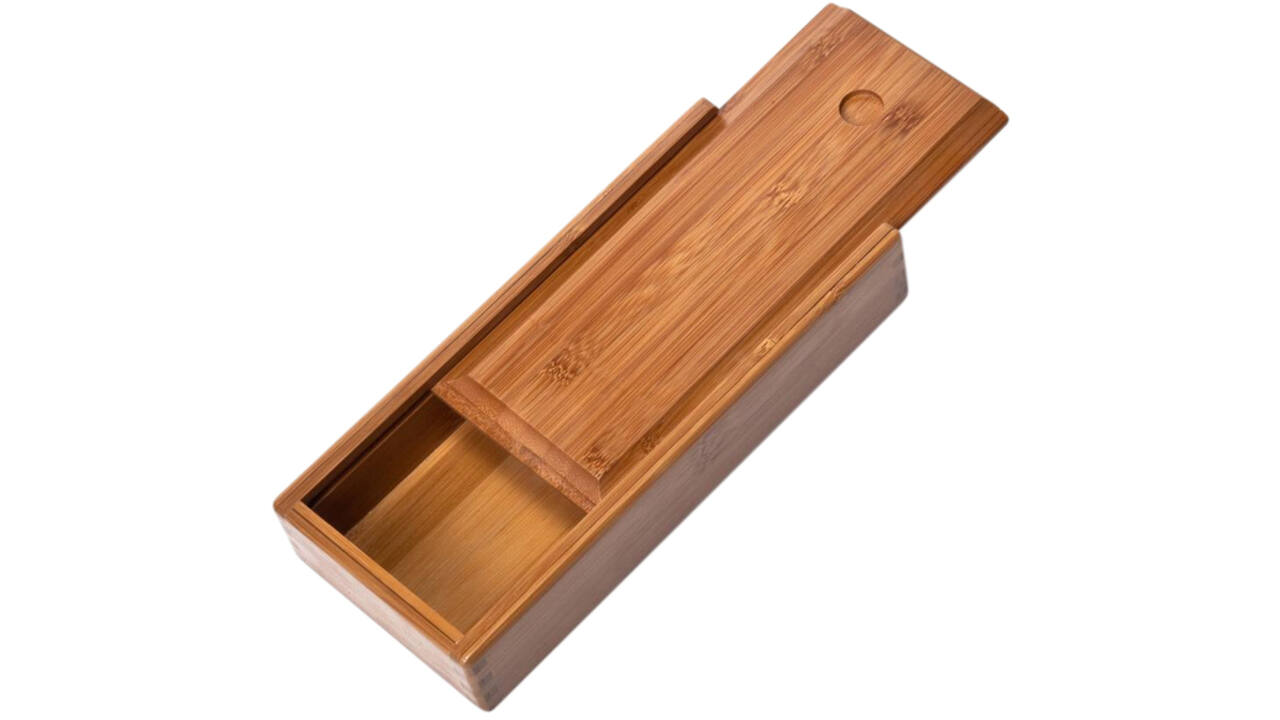 Tekendoos 25x11x4.6cm bamboe