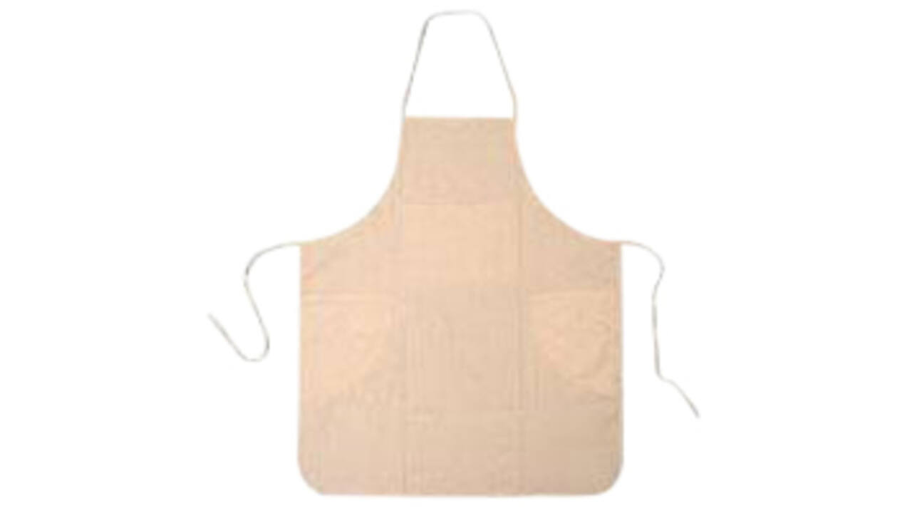 Schilderschort Conda 79 x 69 cm wit