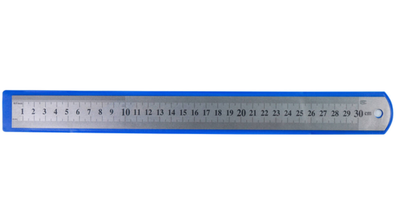 liniaal Conda 30 cm staal