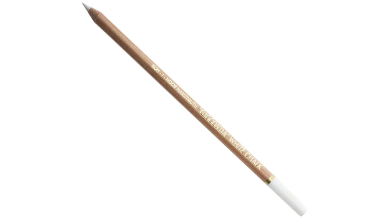 Krijtpotlood Koh-I-Noor gioconda 8801 wit