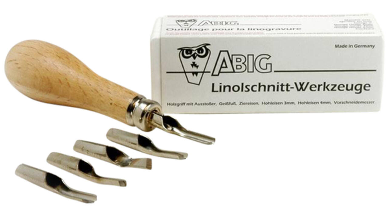Linoset Abig 5 stuks + houder