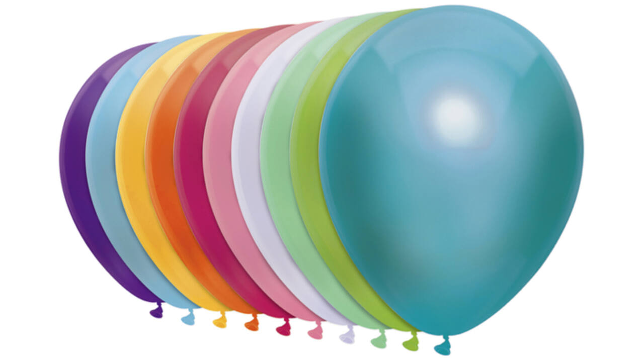 Ballon Haza uni 30cm 50 stuks metallic assorti