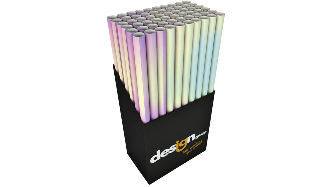 Inpakfolie Design Group iriserende folie 300x70cm