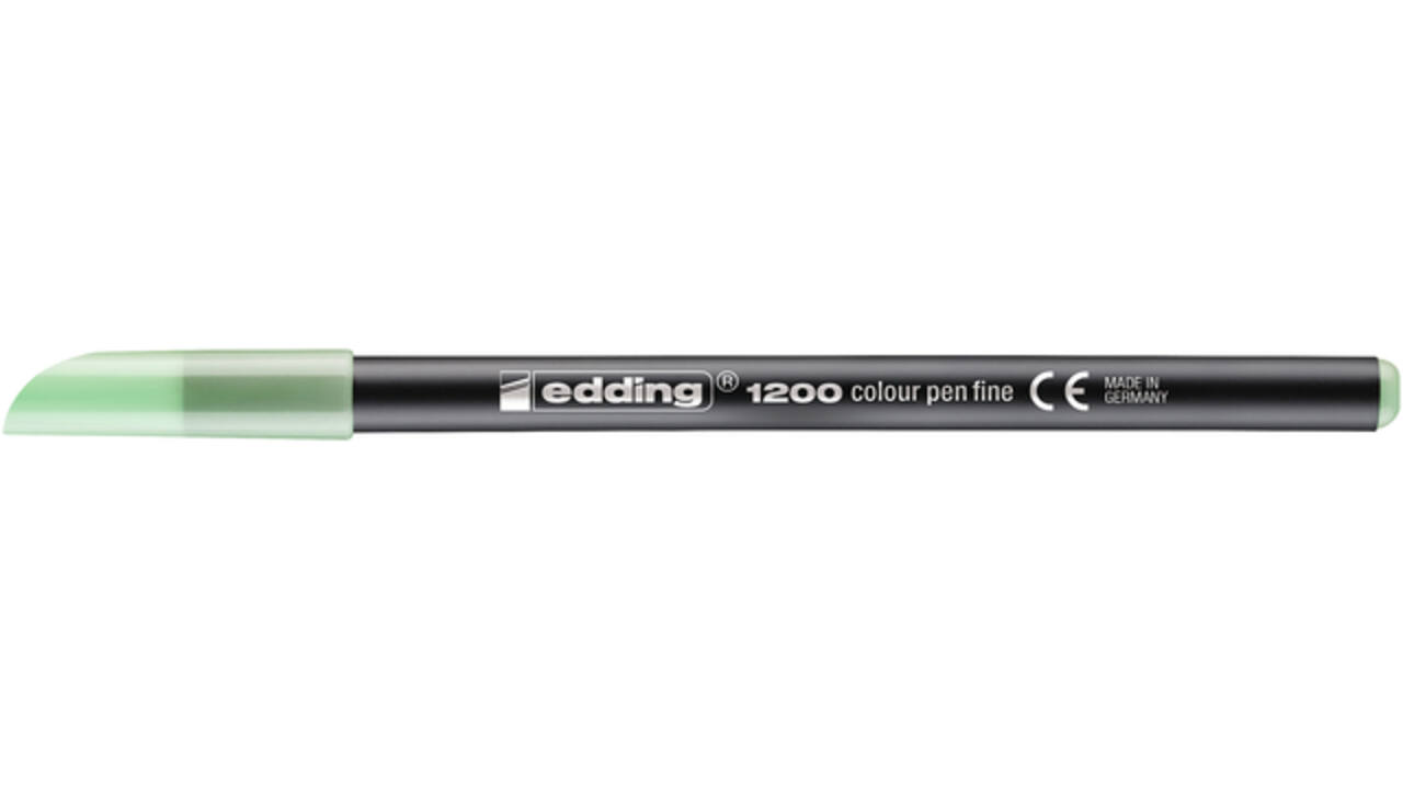 Fineliner edding 1200 089 fijn pastel appel sorbet