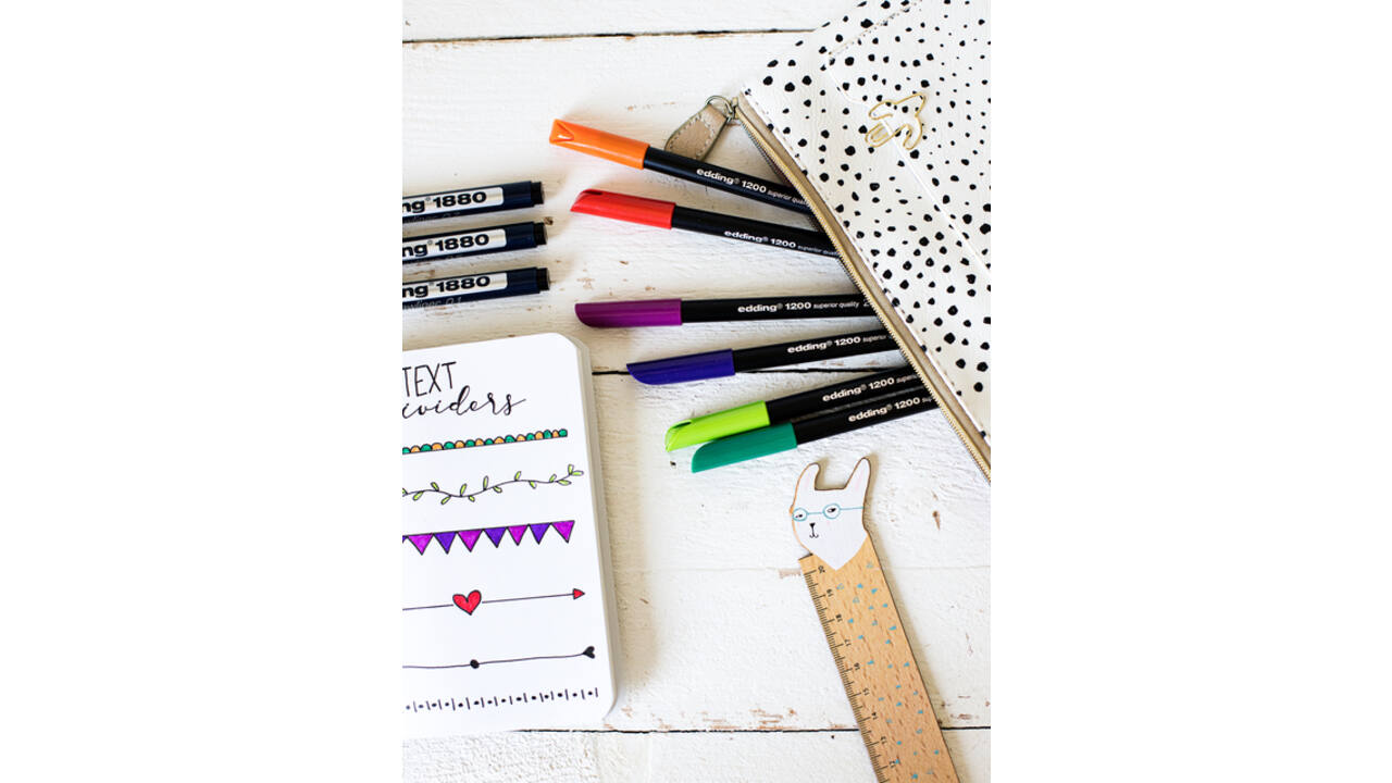 Fineliner edding 1200 fijn assorti blik à 20 stuks