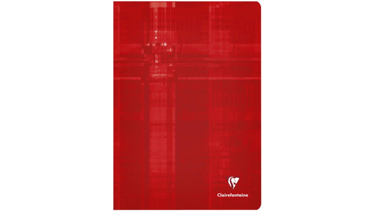 Schrift Clairefontaine A4 lijn 80 pagina's 90gr assorti