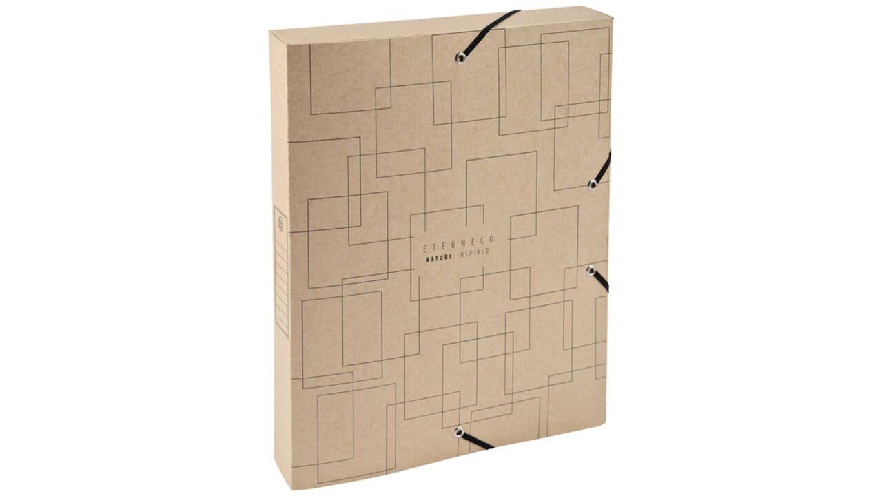 Elastobox Exacompta Eterneco A4 40mm 600gr 2 designs