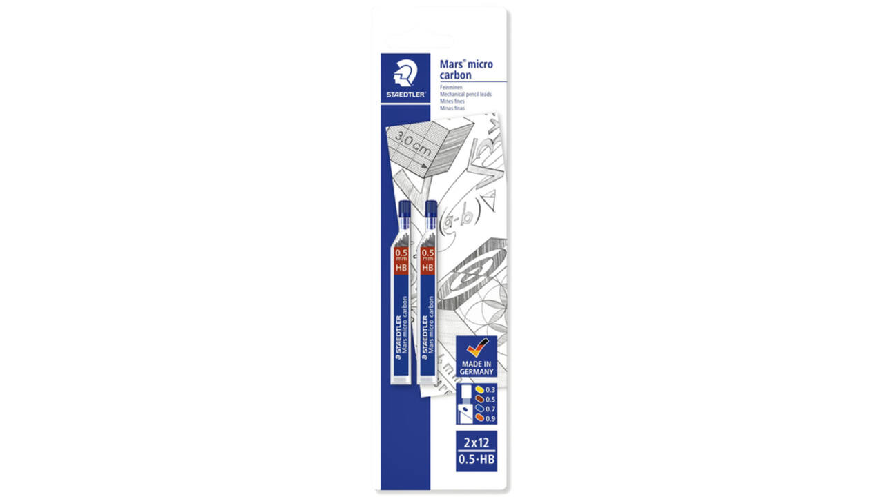 Potloodstift Staedtler Mars Carbon Micro 0.5mm HB blister