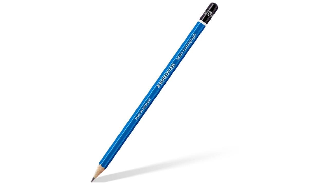 Potlodenset Staedtler Design Journey Lumograph met gratis gum en puntenslijper
