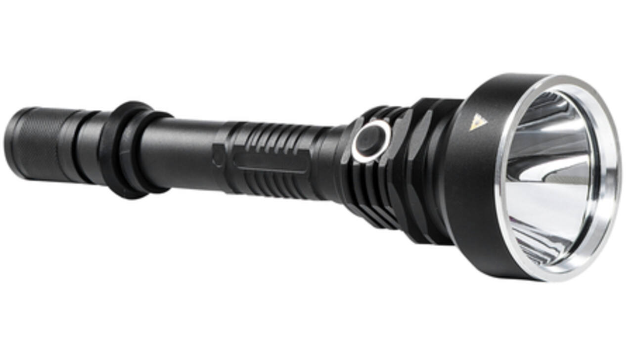 Zaklamp MAUL Helios LED 23cm accu lichtbereik 300m 10W
