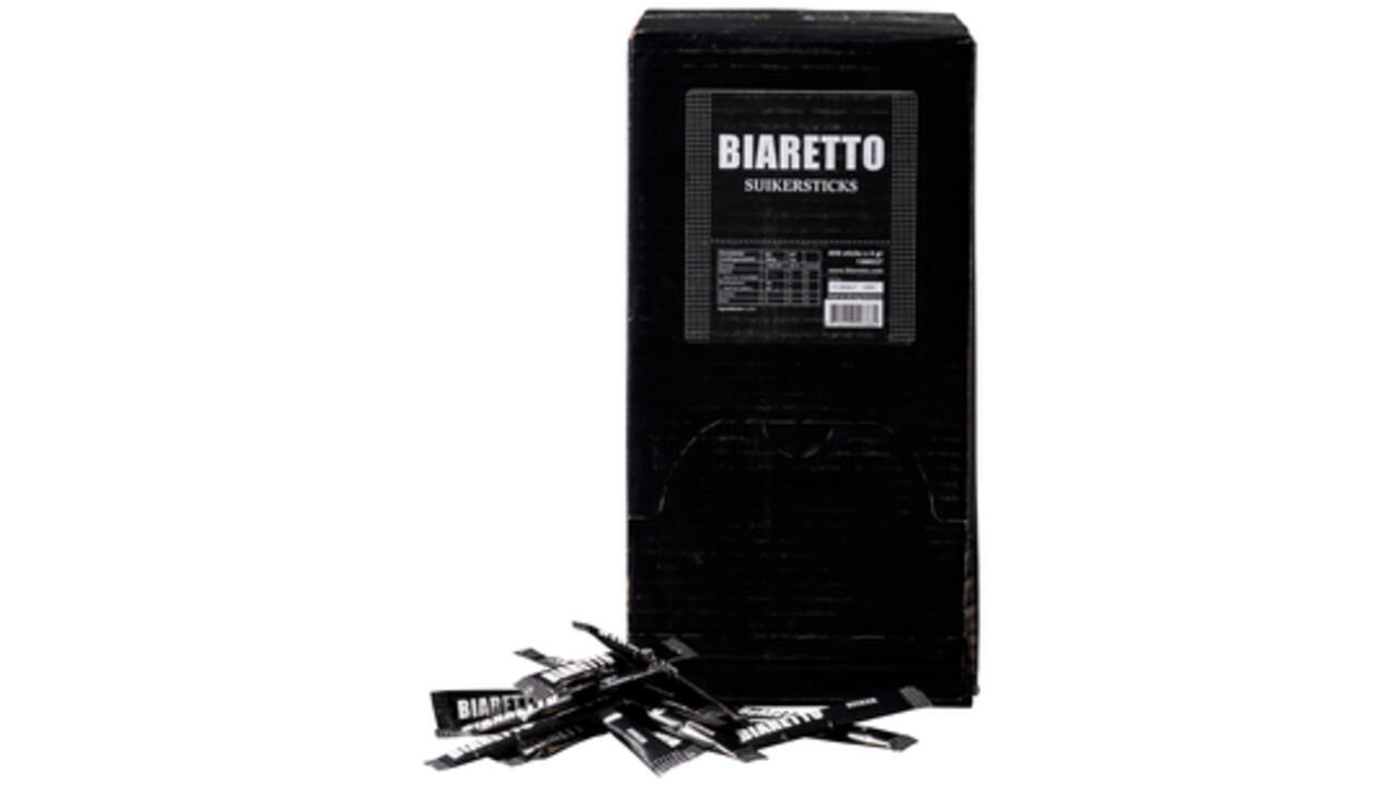 Suikersticks Biaretto 4 gram 600 stuks