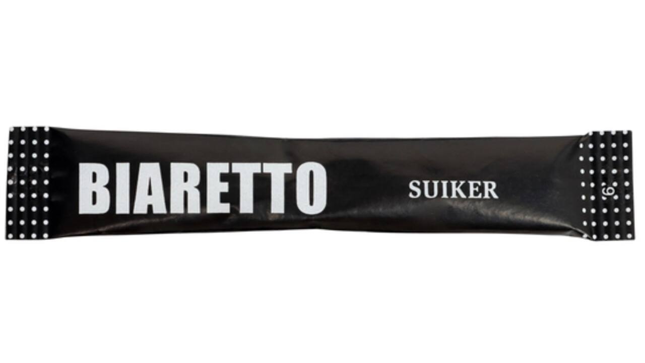 Suikersticks Biaretto 4 gram 600 stuks