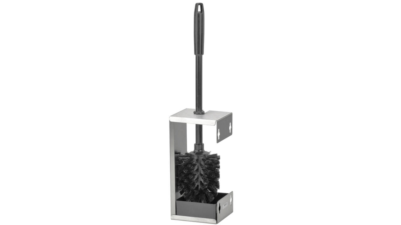 Toiletborstelhouder QuartzLine zilver P3400226