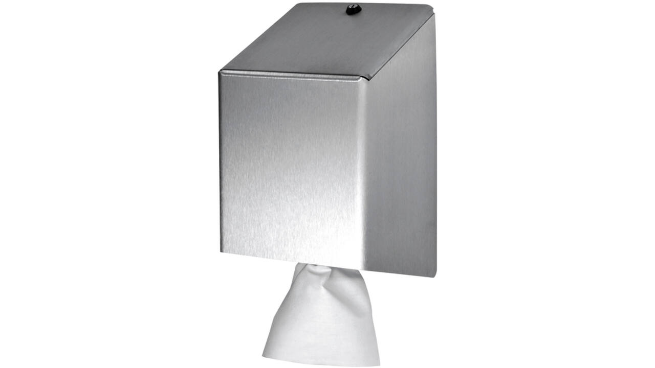 Poetspapierdispenser Euro Products midi RVS 438990