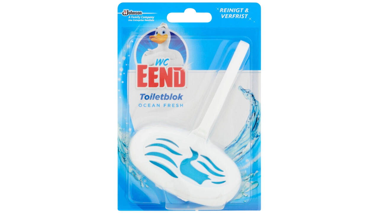 Toiletblok Wc-Eend met houder Ocean Fresh