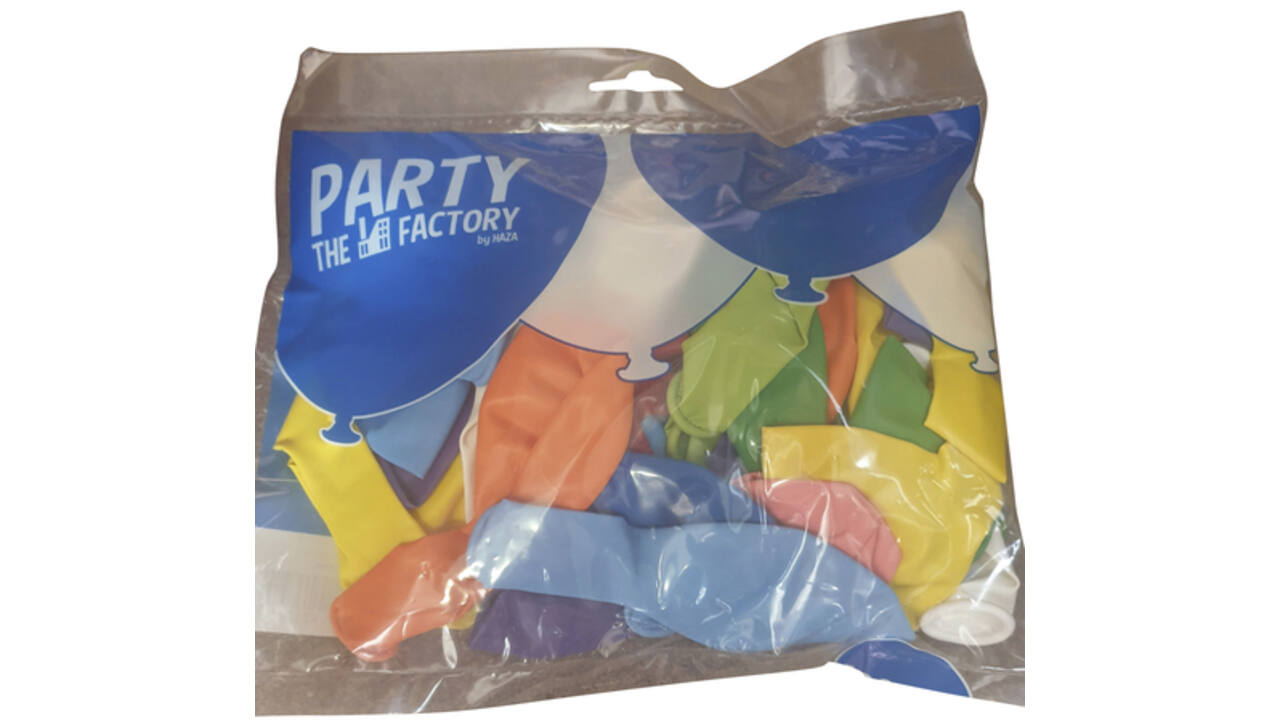 Ballonnen uni assortiment 50 stuks 30cm